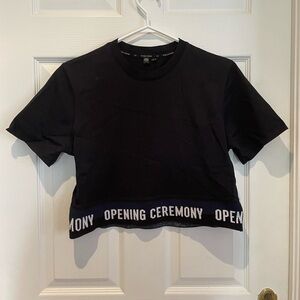 OPENING CEREMONY crop top tshirt
